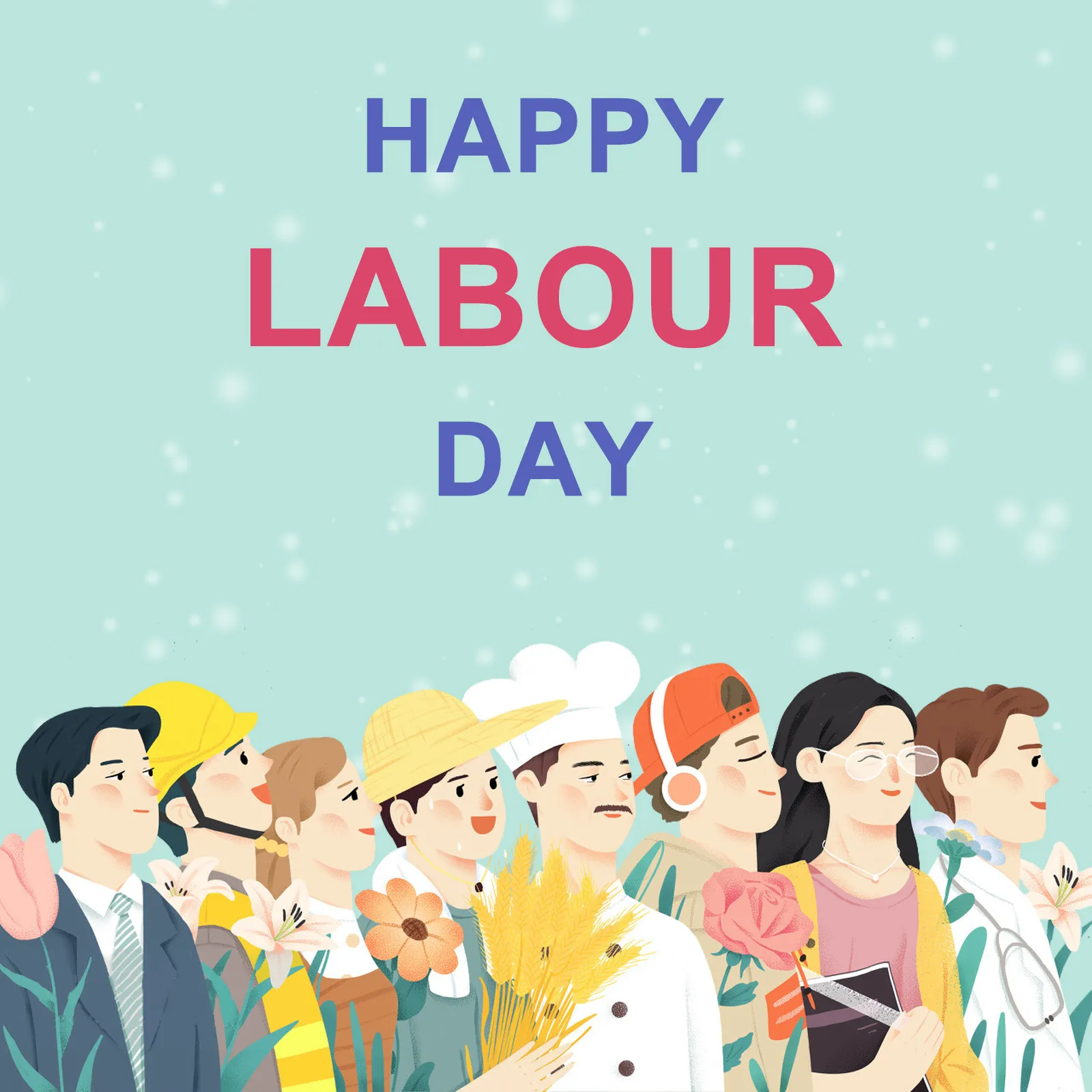 CNLonQcom mengucapkan selamat Hari Buruh!