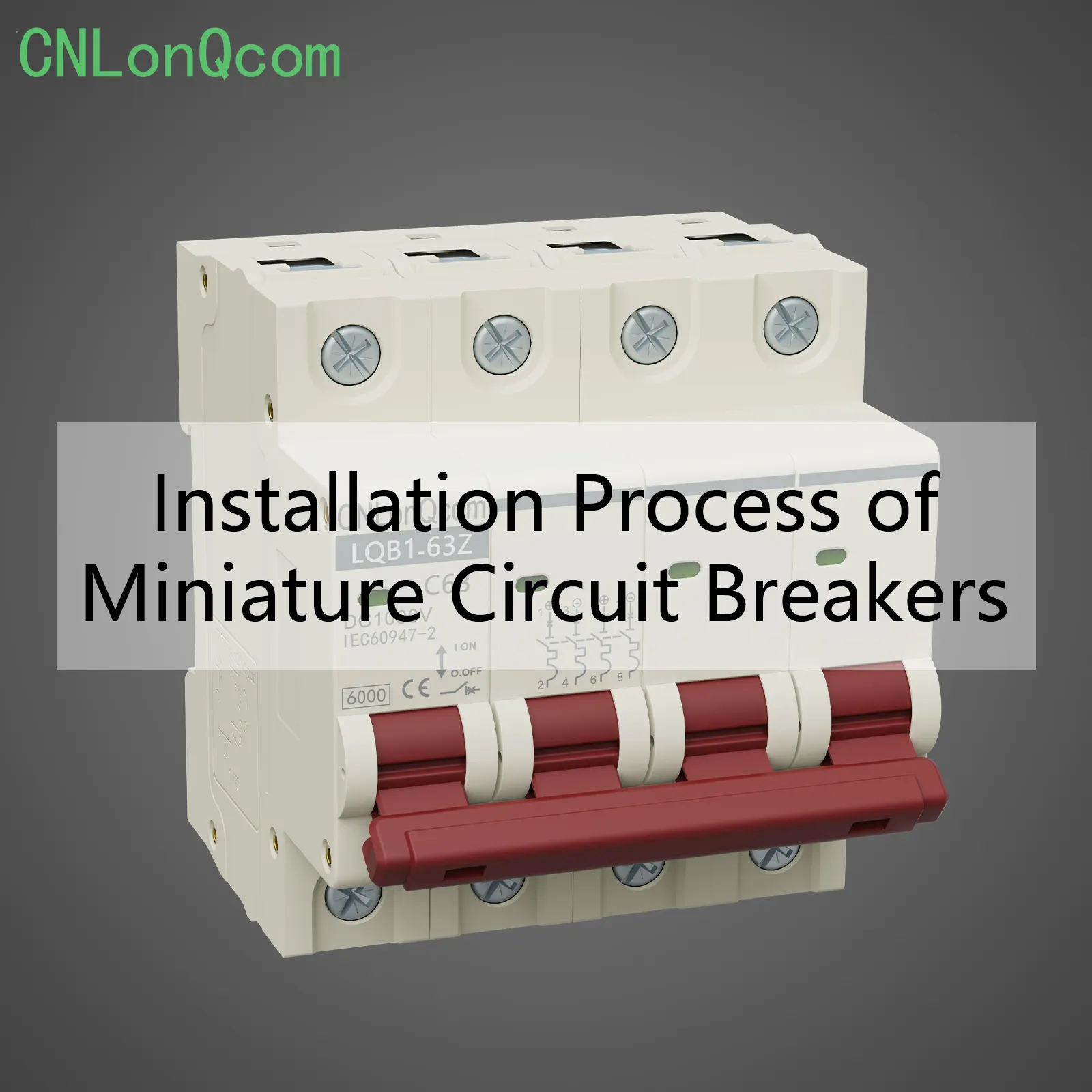 MCB-installatieproces