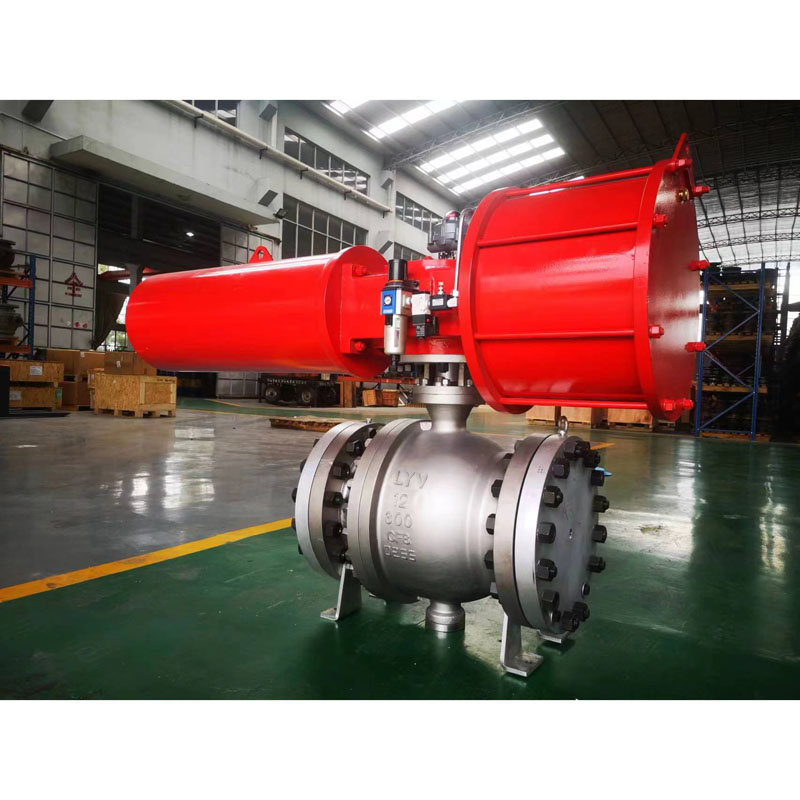 Casted Trunnion Mounted Ball Valve - 5