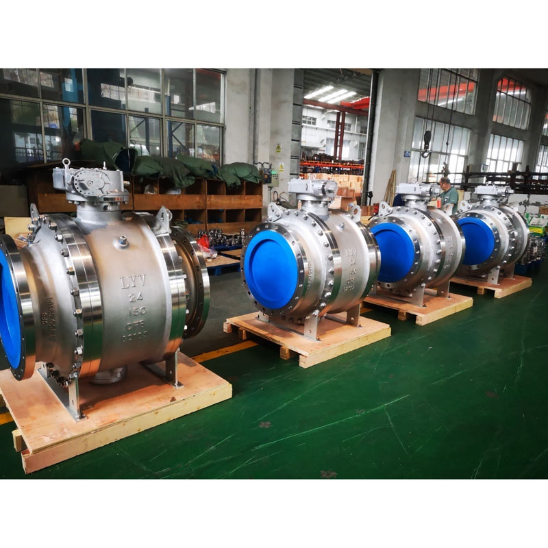 Casted Trunnion Mounted Ball Valve - 6 