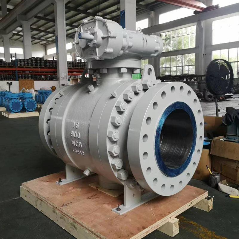 Side Entry Trunnuion Mounted Ball Valve