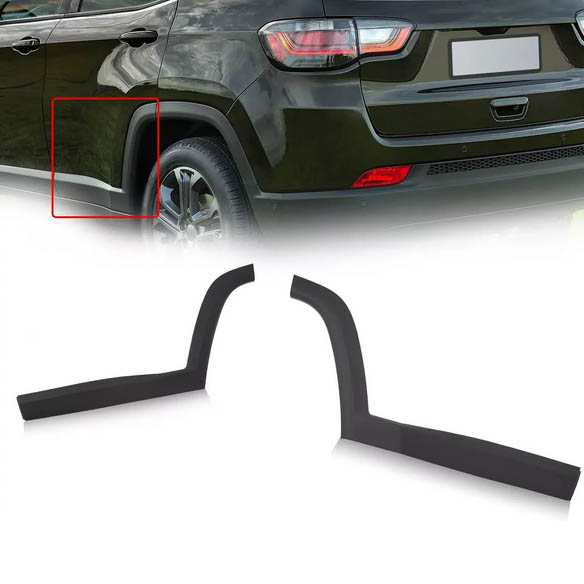 Car wheel arches molding