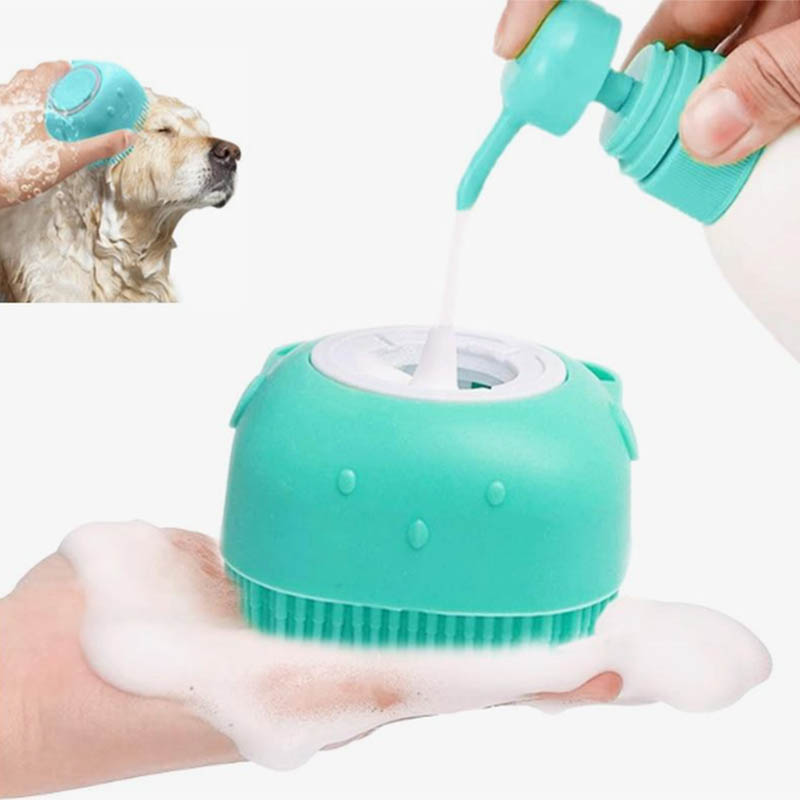 Plastic Silicone Pet Shower Brush Molding