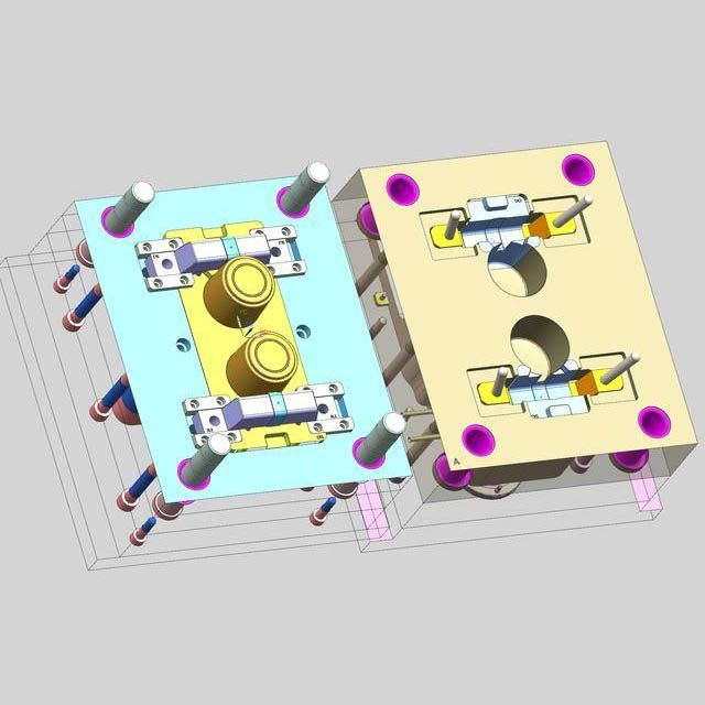 Car hood molding Mold design