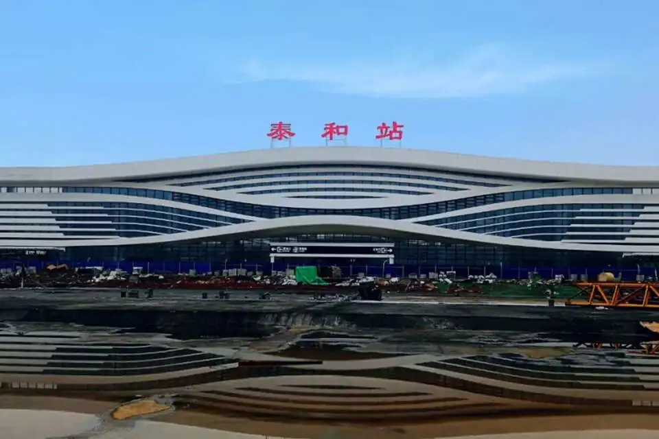 Centrul de date cu micromodule Shangyu ajută la proiectul de renovare a sălii de calculatoare a stației de cale ferată de mare viteză Taihe