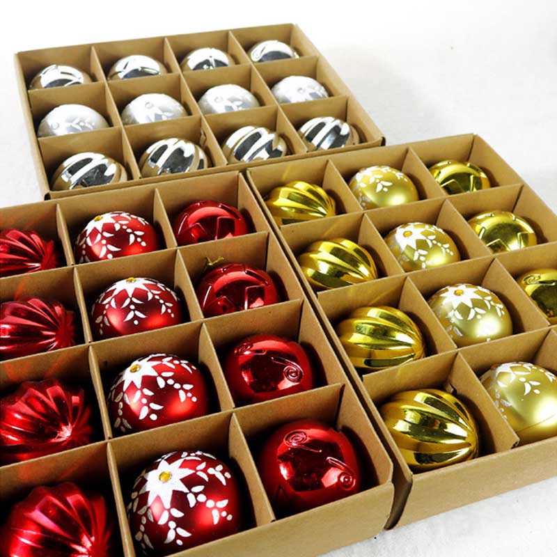 Christmas Plastic Ornament Balls
