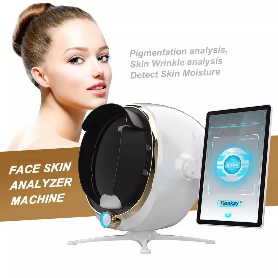 Máquina Skin Analyzer - Detecção abrangente de pele