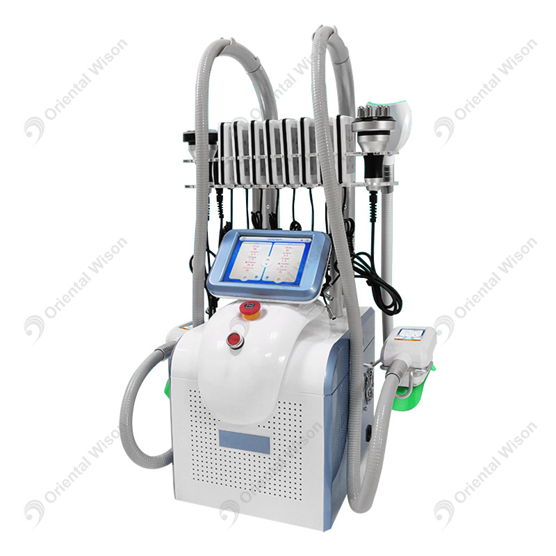 Máquina de belleza Lipolaser RF de cavitación Cryolipolysis 40K