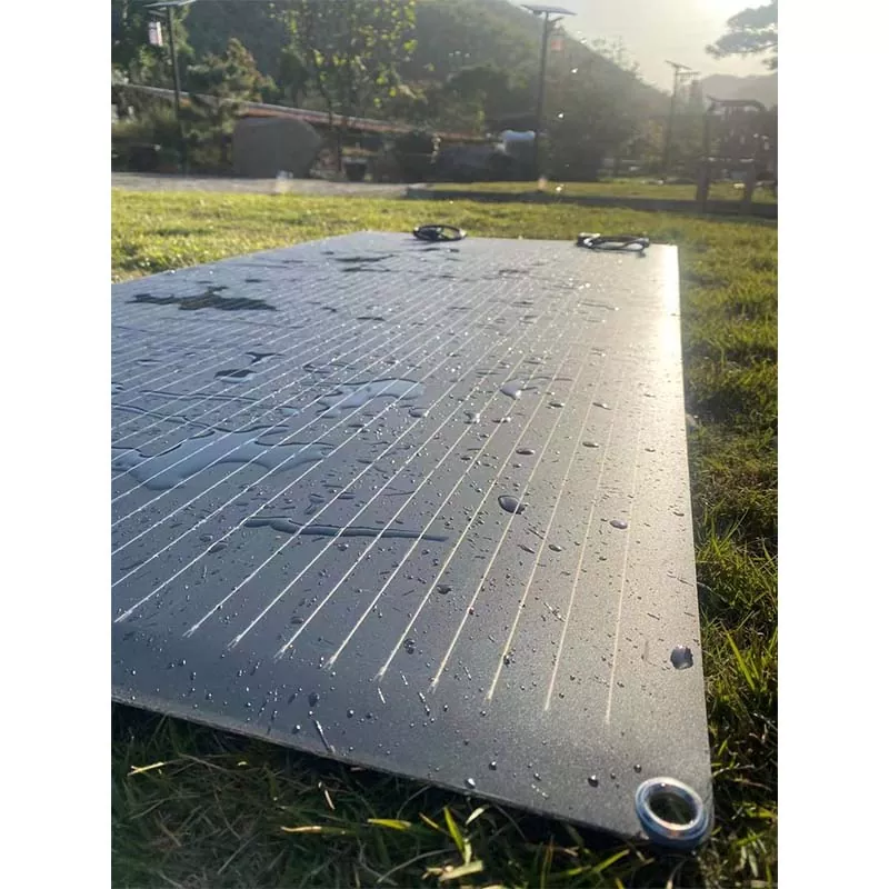 Painel solar flexível leve de 100 W