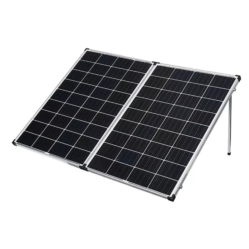 Panel solar de vidrio templado plegable de 200W