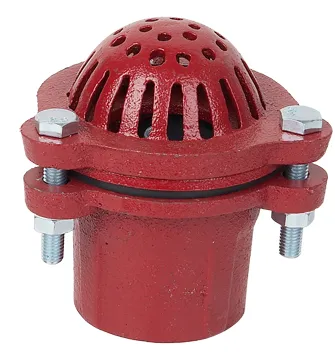 Red foot valve