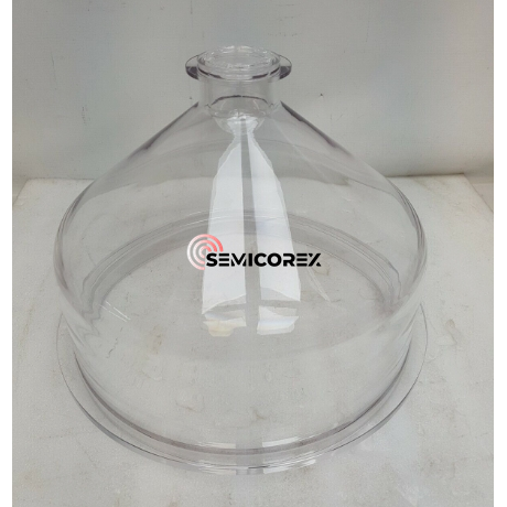 Semikonduktor Quartz Bell Jar