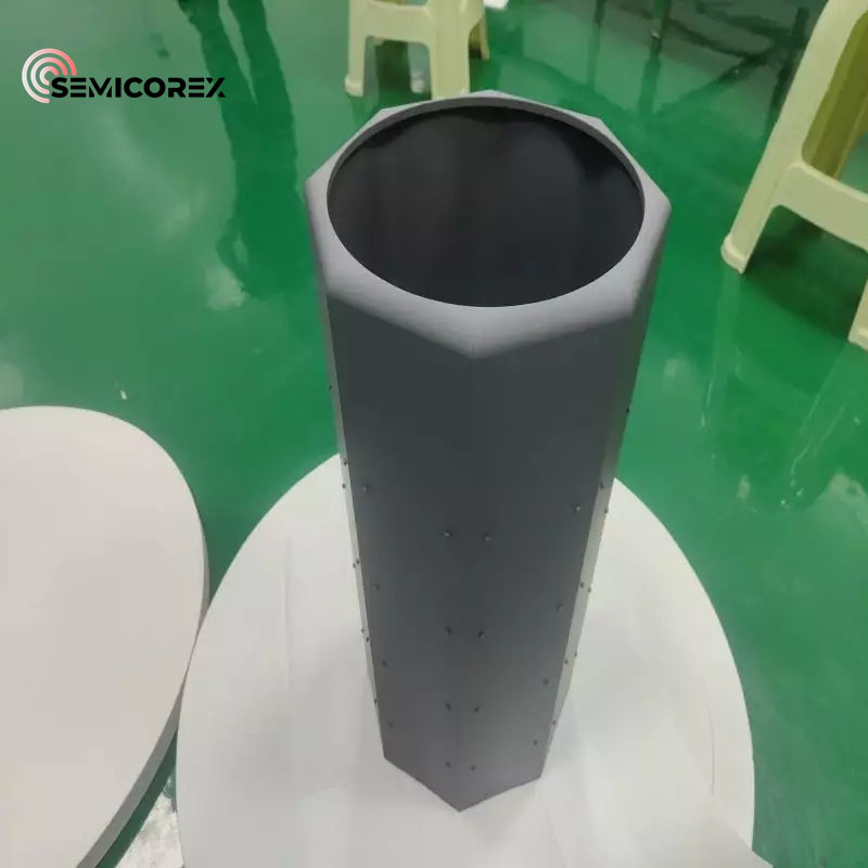 Silicon Carbide SiC Coated Barrel Susceptor