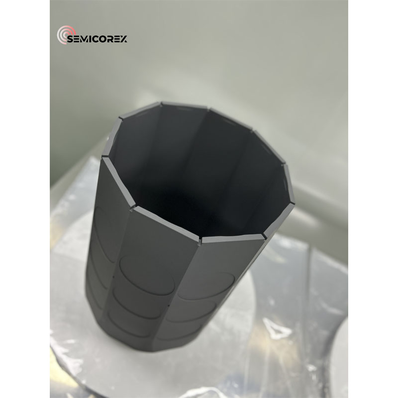 Silicon carbide SiC Coated Barrel Susceptor cho LPE
