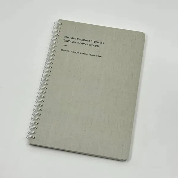 Cuaderno de bobina personalizado