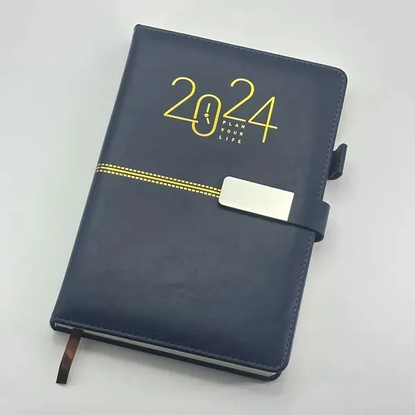 Cuaderno de plan de agenda personalizado