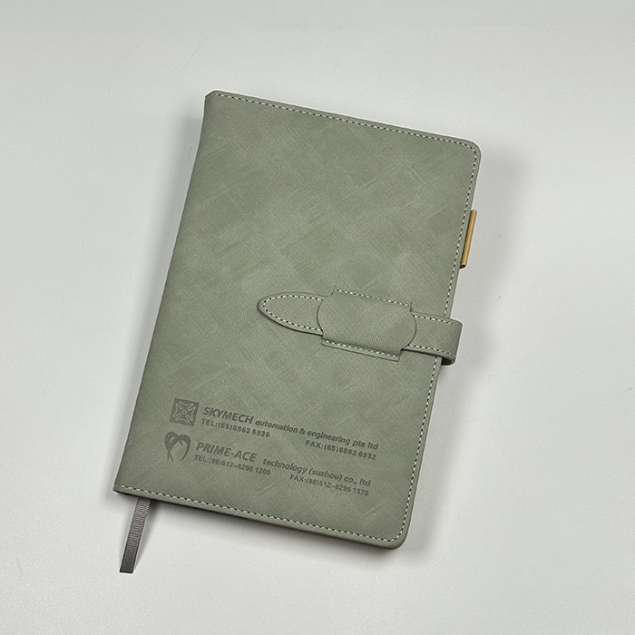 Customized case of paperback notebook