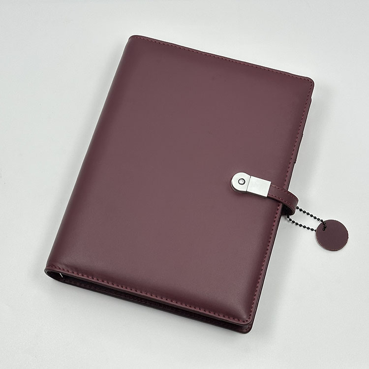 Genuine  leather  notebook - 0 