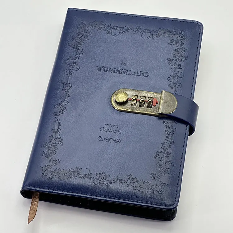 Combination  lock  notebook