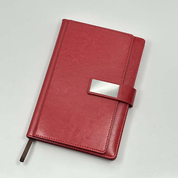 Drievoudig notitieboek met magnetische gesp - 4