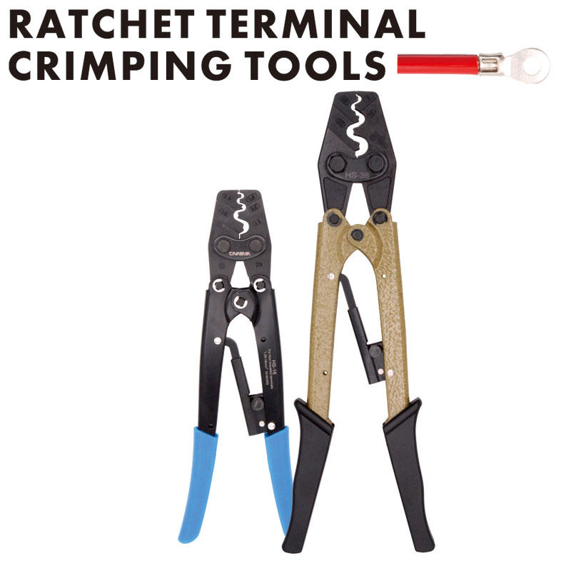 Crimping Pliers For Bare Terminals