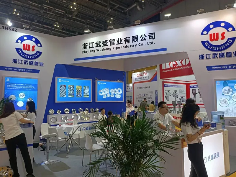 Zhejiang Wusheng Pipe Industry Co., LTD. 상하이 전시회 참가