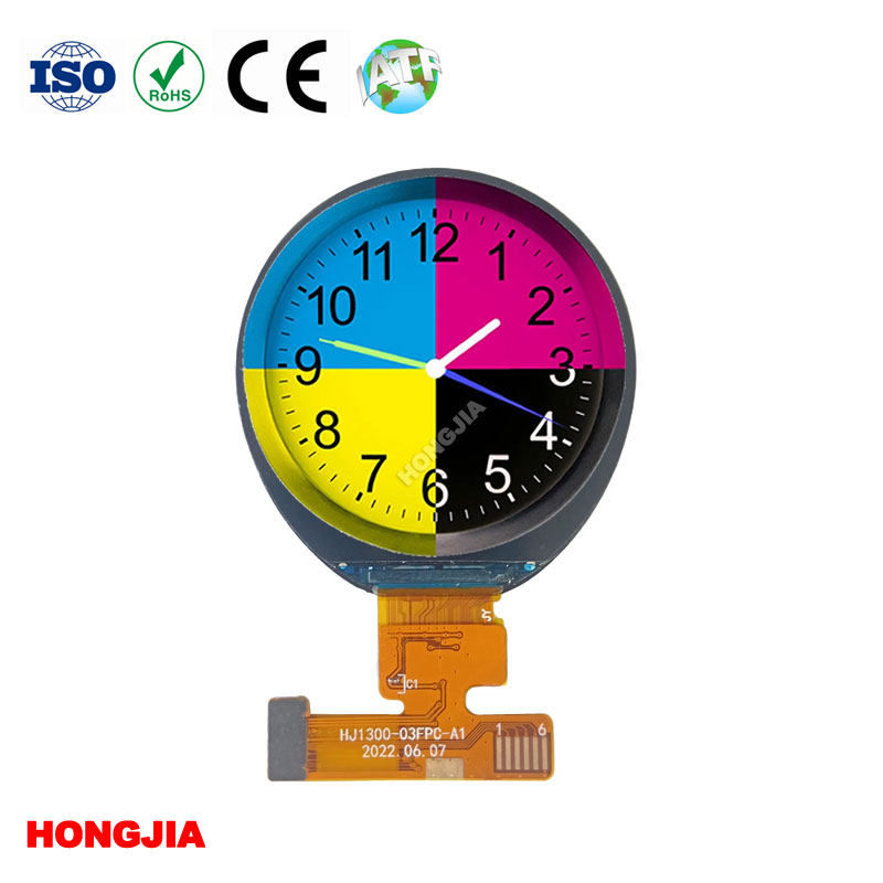 1.32 inch Round LCD Module Interface QSPI