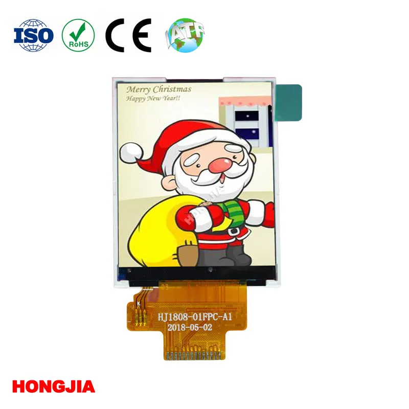 1.77 インチ TFT LCD モジュール インターフェイス SPI
