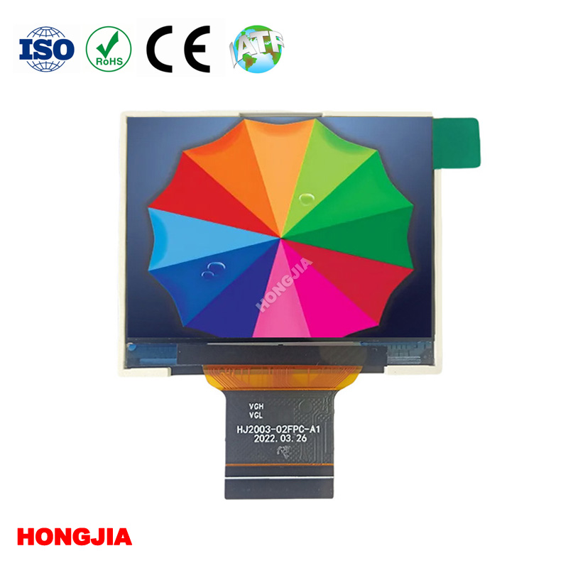 2.0 inch TFT LCD Module 480*360 Interface MIPI