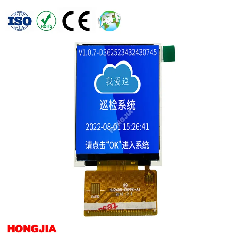 2.4 ইঞ্চি TFT LCD মডিউল 37PIN IPS