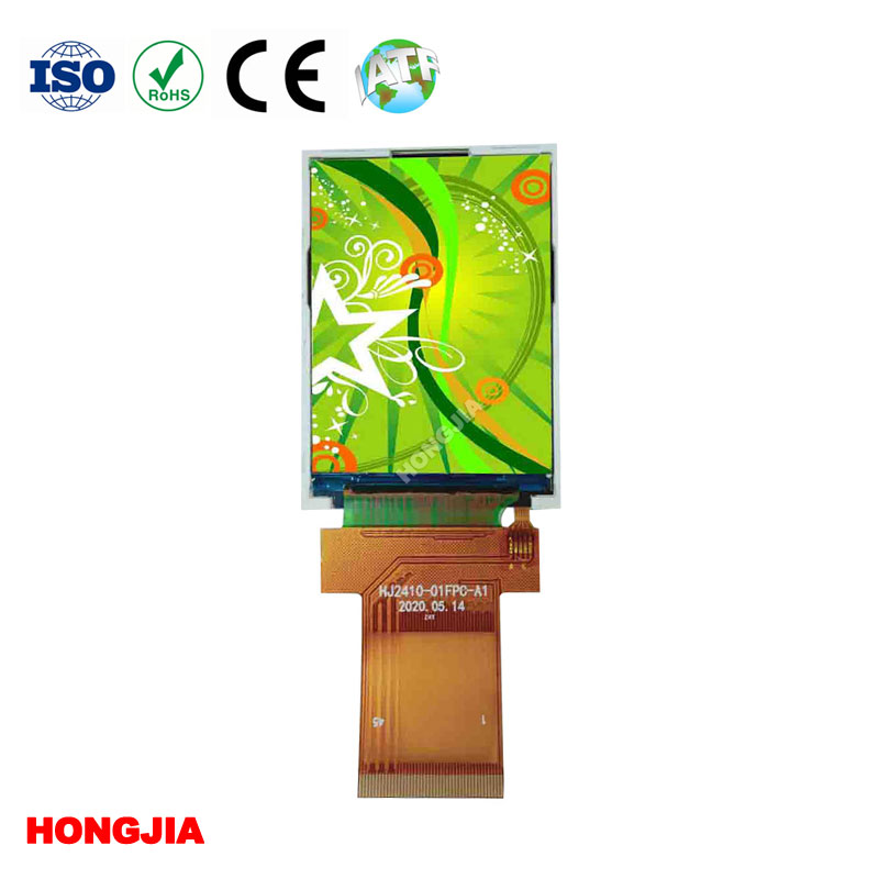 2,4 hüvelykes széles hőmérsékletű LCD-modul