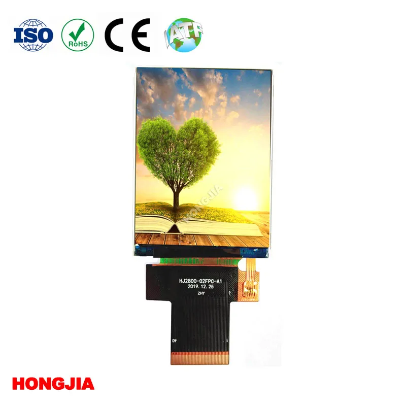 2.8 ইঞ্চি TFT LCD মডিউল 480*640 RGB