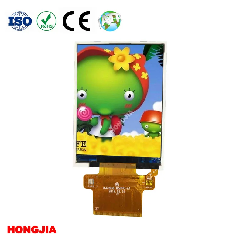 2,8 hüvelykes TFT LCD modul 50 PIN-es