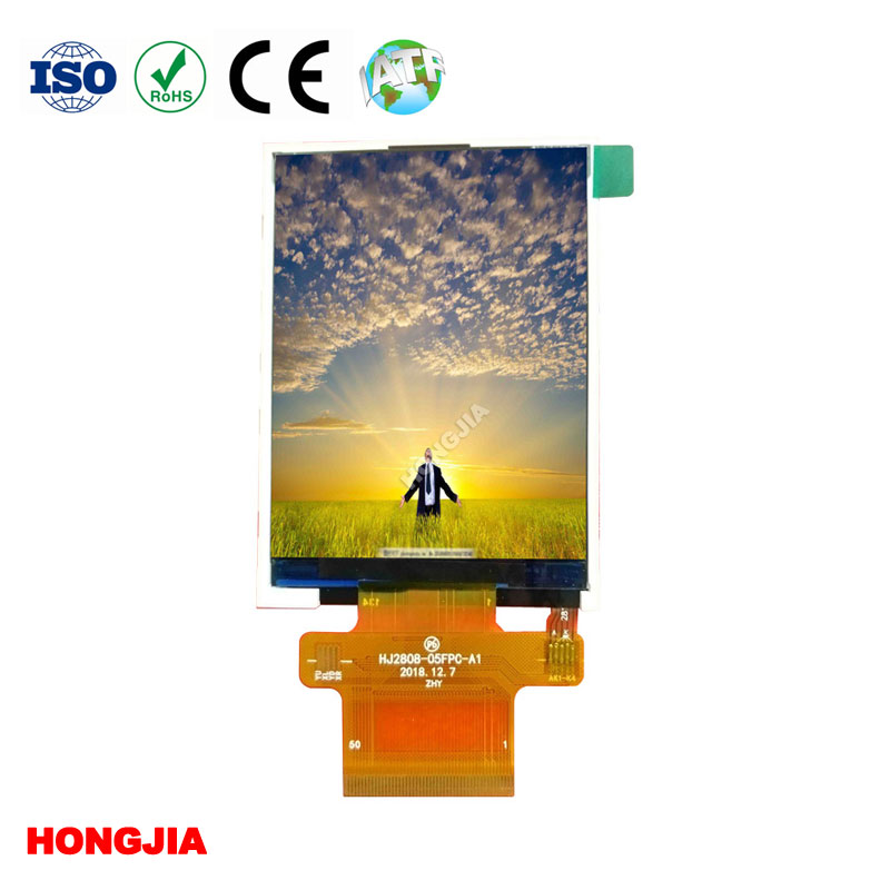 2.8 inch TFT LCD Wide Viewing Angle 50PIN