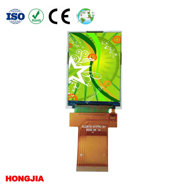 2.4 inch high resolution display, small size and hardware design