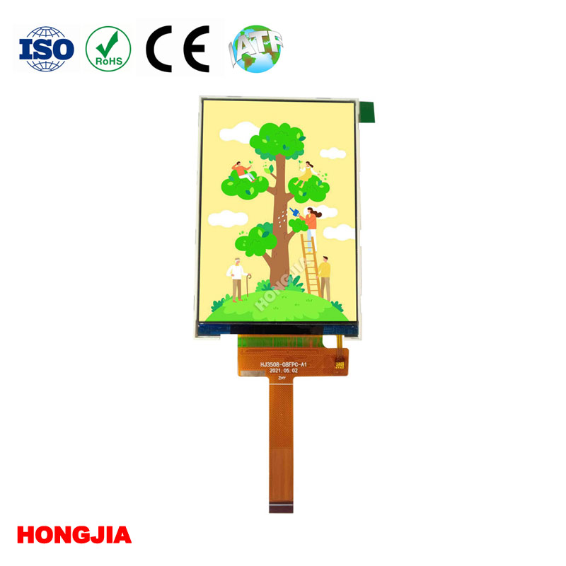 3.5 inch TFT LCD Module 320*480 Interface MIPI