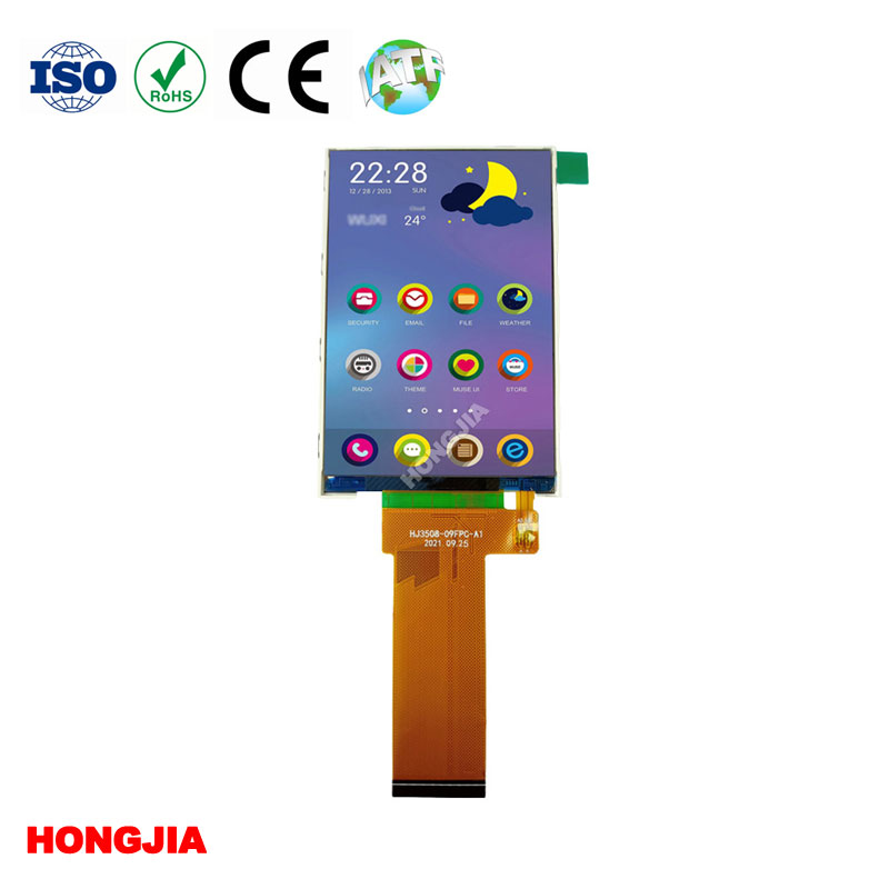 3,5 hüvelykes TFT LCD-modul kiemelés 40 PIN