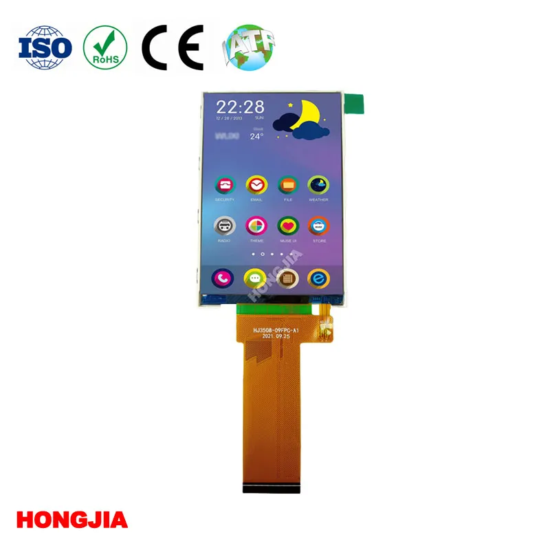 3.5 インチ TFT LCD モジュール ハイライト 40PIN