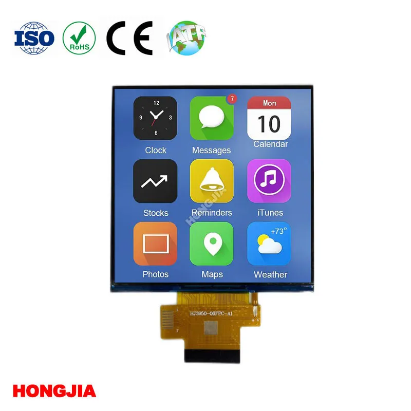 3.95 inch Square LCD Interface RGB 40PIN