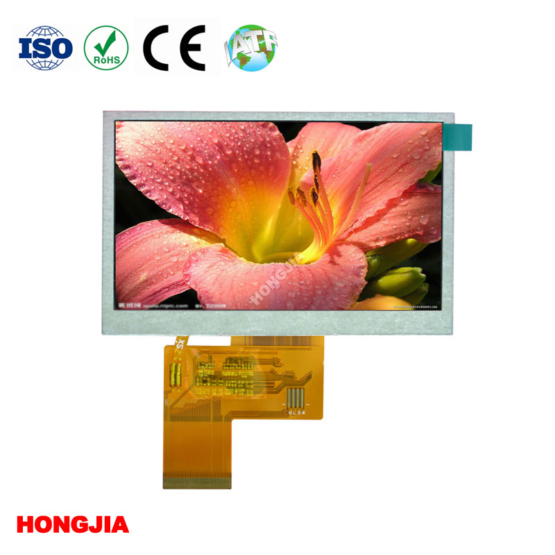 4,3 tommer TFT LCD-modul 800*480