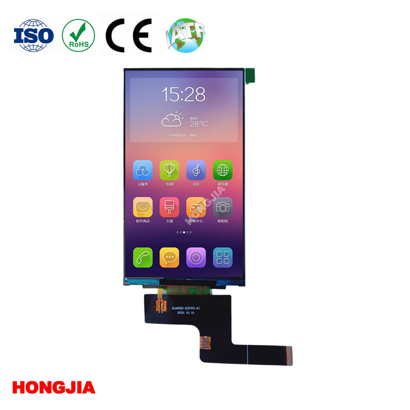 5.0 inch TFT LCD Module 480*854 Interface MIPI