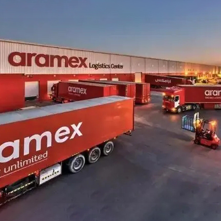 Servicios de entrega urgente internacional de Aramex