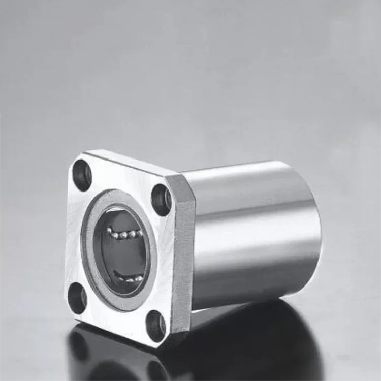 Round Flange Linear Motion Bearings With Linear Shaft