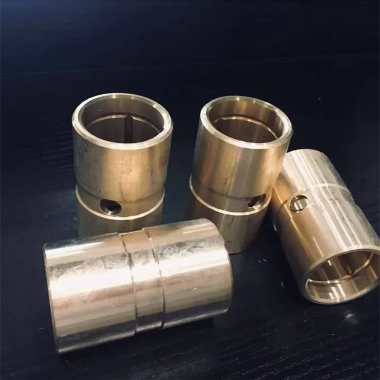 Precision Flanged Groove Cast Bronze Bearings