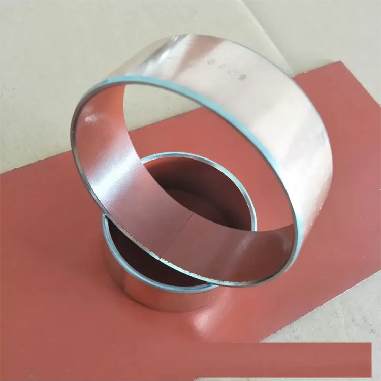 PTFE Copper Plated Self Lubricating Plain Bearing