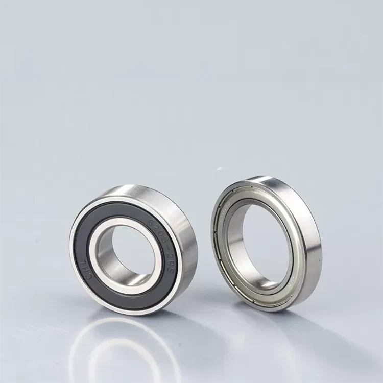 Ball bearing na may Snap Ring Groove Steel Sheet O Brass Cages