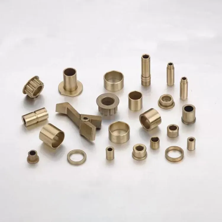 Liquid O Solid Lubricant Sintered Bronze Bearing