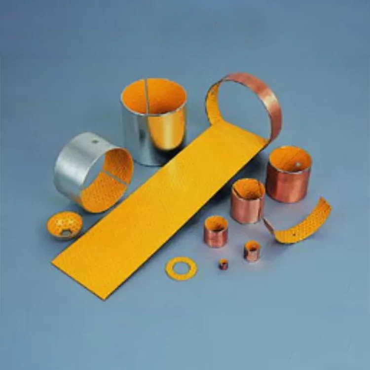 Cojinete compuesto de polímero de metal con material POM