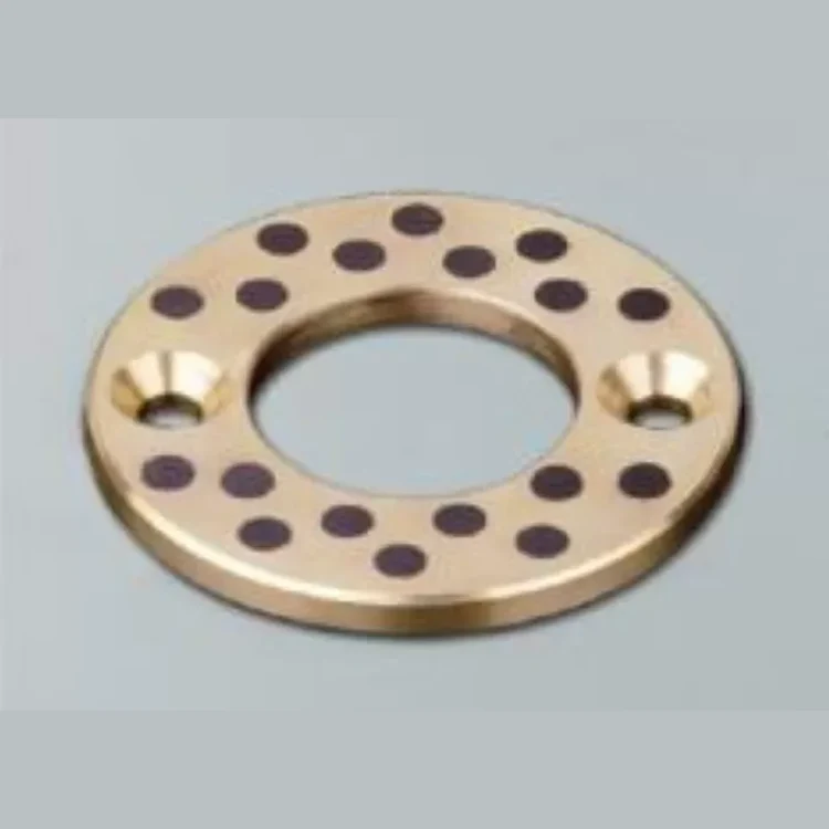 Solid Lubricant Cast Bronze Bearings Thrust Washer