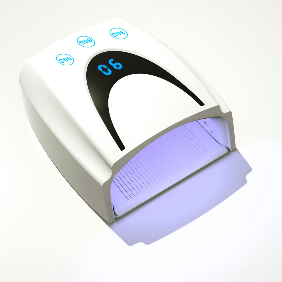72W Rechargeable Cordless Nail Dryer Lamp Machine